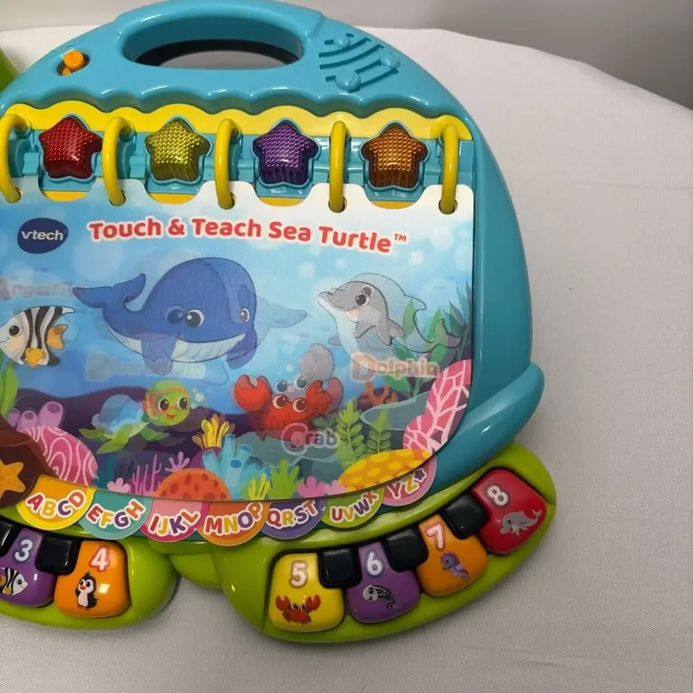 VTech Touch & Teach Sea Turtle Toy